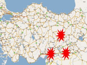 3 ilde peş peşe deprem meydana geldi