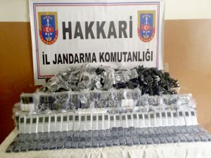 Hakkâri’de kaçak cep telefonu operasyonu