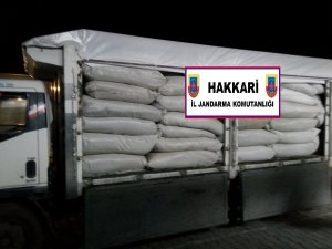 Yüksekova’da 3 ton 348 kilo çay ele geçirildi