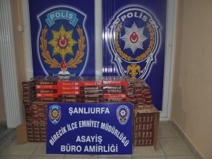 Şanlıurfa'da sigara kaçakçılığı