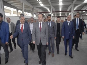 VALİ VE EMNİYET MÜDÜRÜNDEN  OSB ZİYARETİ