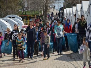 Kampta bahar temizliği