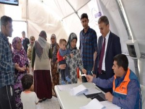 Suruç Çadırkentinde Seçim Heyecanı