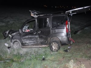 ADIYAMAN’DA, FECİ KAZA: 1 ÖLÜ 7 YARALI