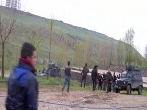 Zabıtaya silahlı saldırı