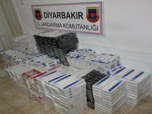 Diyarbakır’da yine 10 bin paket kaçak sigara ele geçirildi