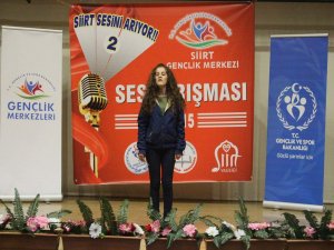 SİİRT SESİNİ ARIYOR YARIŞMASI DÜZENLENDİ