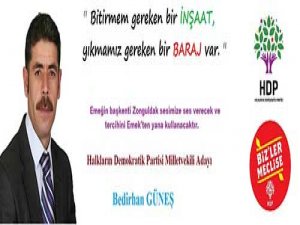 Gündüzleri inşaat işçisi akşamları milletvekili adayı