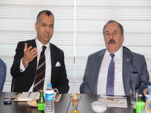 ENSARİOĞLU’NDAN AKBAL’A ZİYARET