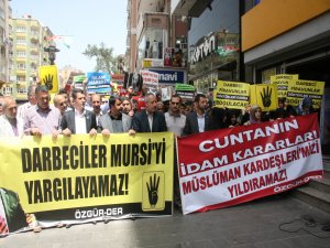 ÖZGÜR-DER MURSİ'NİN İDAM EDİLMESİ KARARINA TEPKİLİ