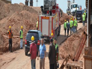 SİLVAN TÜNELİNDE ÇALIŞMALAR DURDURULDU