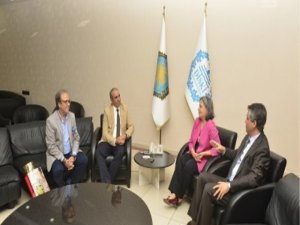 Mücevheratçılar eş başkanları ziyaret etti