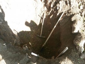 DEFİNE ARARKEN YAKALANDILAR