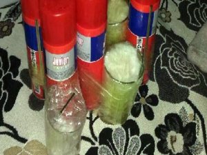 El yapımı patlayıcılar ele geçirildi