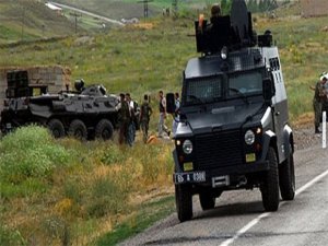 Askeri konvoya taciz ateşi