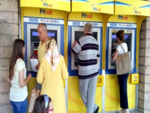PTT ATM'lerinden 285 Bin Lira Kayboldu