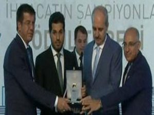 Rıza Sarraf’a ihracat ödülü