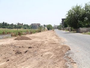 BİSMİL’DE YEŞİLLENDİRME ÇALIŞMASI BAŞLADI