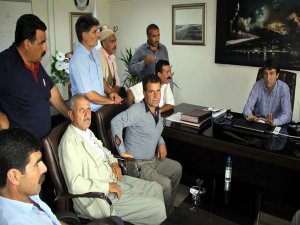 Dicleli muhtarlardan Dicle EDAŞ’a ziyaret