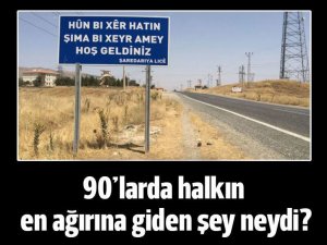 "Lice’nin korkusu 1990lara dönüş"