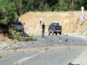 Saldırıda 1 polis ağır yaralandı.
