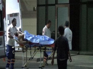 HENDEK KAZAN SİLAHLI GRUP POLİSLE ÇATIŞTI:1 YARALI