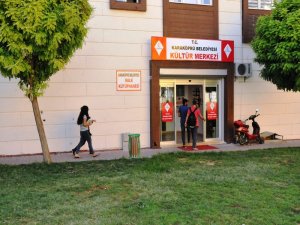 Karaköprü kütüphanesine yoğun ilgi