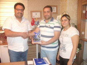 Kaymaz’a DİGEM GSK’den anlamlı plaket