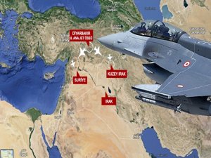 ABD nakliye uçağı Diyarbakır'da