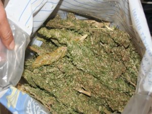 Trende uyuşturucu ele geçirildi