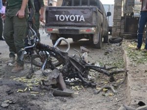 Kamışlo’da patlama