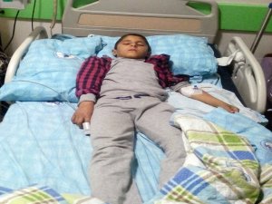 8 YAŞINDAKİ ÇOCUĞUN ÜZERİNDEN TRAKTÖR GEÇTİ