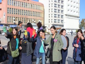 “Öz savunma haktır” afişleri asıldı