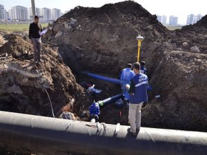 Qamışlo Bulvar’ındaki içme suyu hattı tamamlandı