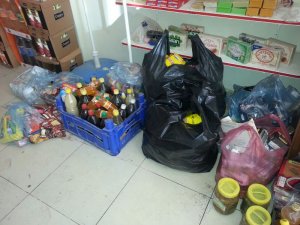 Son kullanma tarihi geçen gıdalar imha edildi