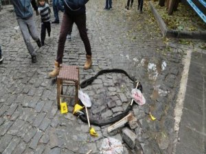 Tahir Elçi’nin hayatını kaybettiği olay yerini incelemeye giden ekibe 3. saldırı