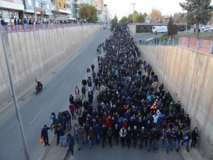 Yasak için yürüdüler