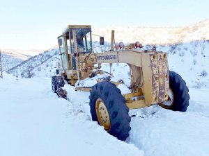 KÖY YOLLARI ULAŞIMA AÇILDI
