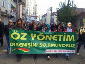 Bağlar'da yüzlerce yurttaş Sur için yürüyüşe geçti