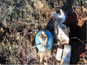 Sığınak, mevzi ve mühimmat bulundu