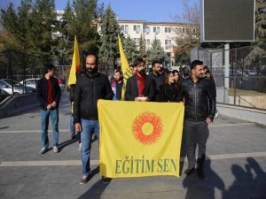 Silvan'da Sur protestosu