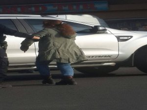 İlçe otogarında gözaltı