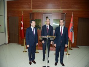 İÇİŞLERİ BAKANI EFKAN ALA DİYARBAKIR EMNİYETİNİ ZİYARET ETTİ