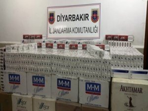 17 bin 830 paket kaçak sigara ele geçirildi