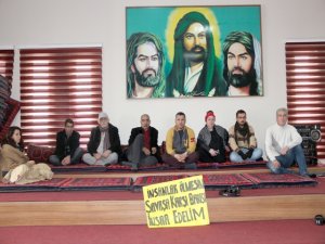 Aleviler, yasak ve çatışmaların son bulması için açlık grevinde