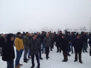 Sur için toplanan binlere polisten müdahale