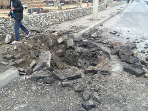 Patlamanın şiddeti gün ağarınca ortaya çıktı