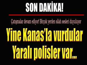 Sur'da polise saldırı: 3 polis yaralandı