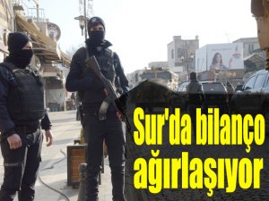 Sur'da bilanço ağırlaşıyor