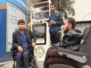 Bismil'de engelliler için şarj istasyonu kuruldu
